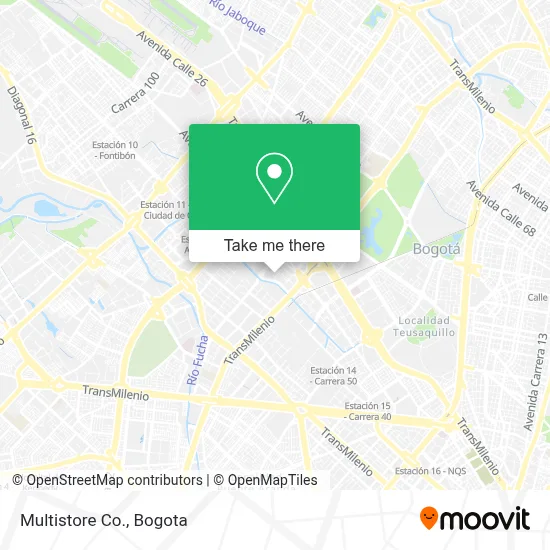 Multistore Co. map