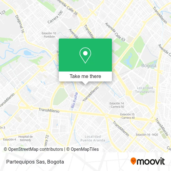 Partequipos Sas map