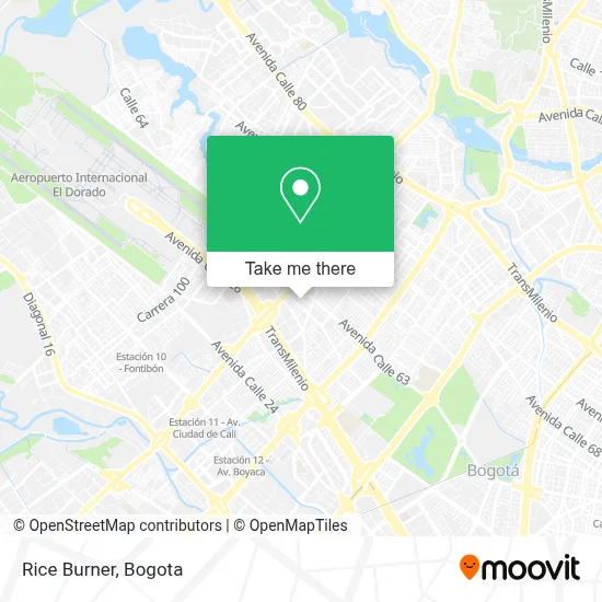 Rice Burner map