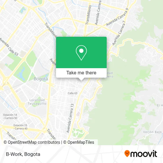 B-Work map