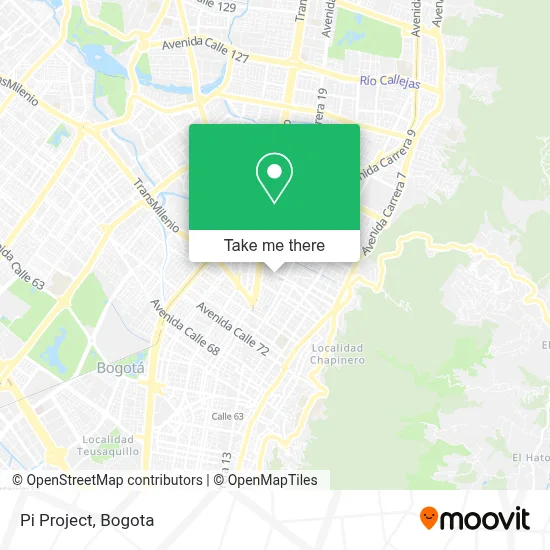 Pi Project map