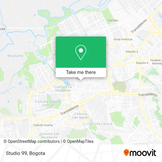 Studio 99 map