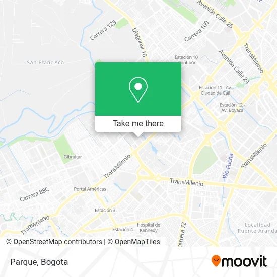Parque map