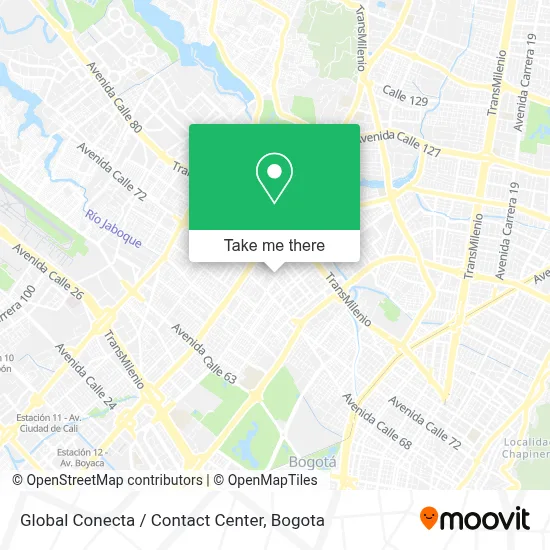 Global Conecta / Contact Center map