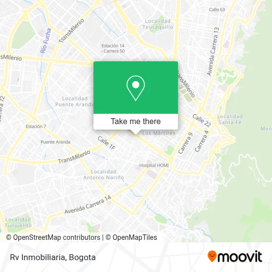 Mapa de Rv Inmobiliaria