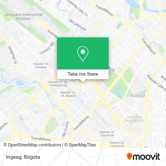 Ingeag map