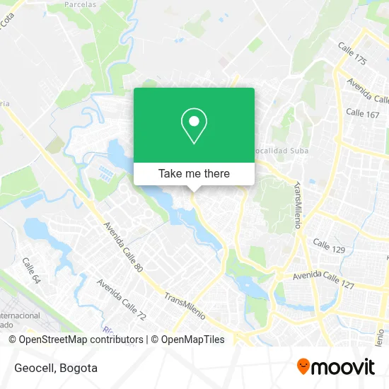 Geocell map