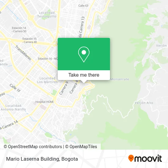 Mario Laserna Building map