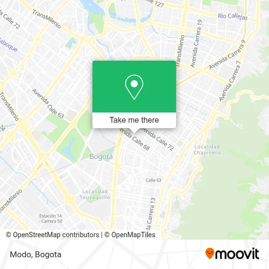 Modo map