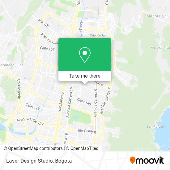 Laser Design Studio map