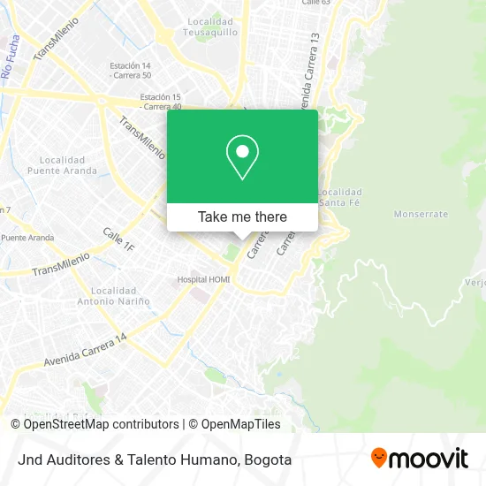 Jnd Auditores & Talento Humano map