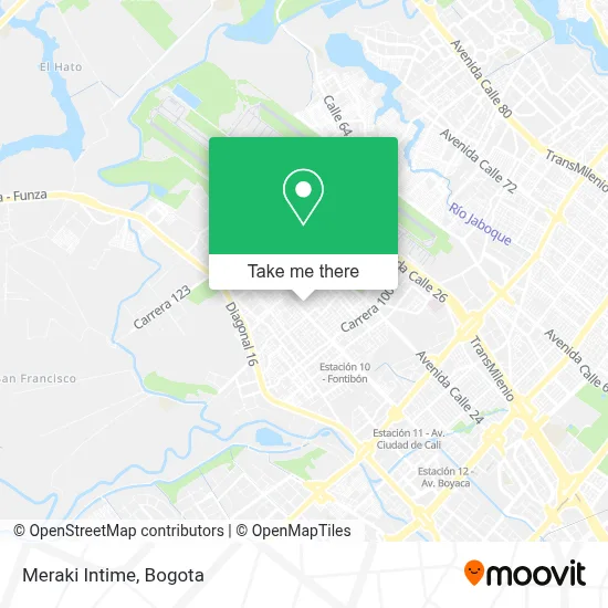 Meraki Intime map