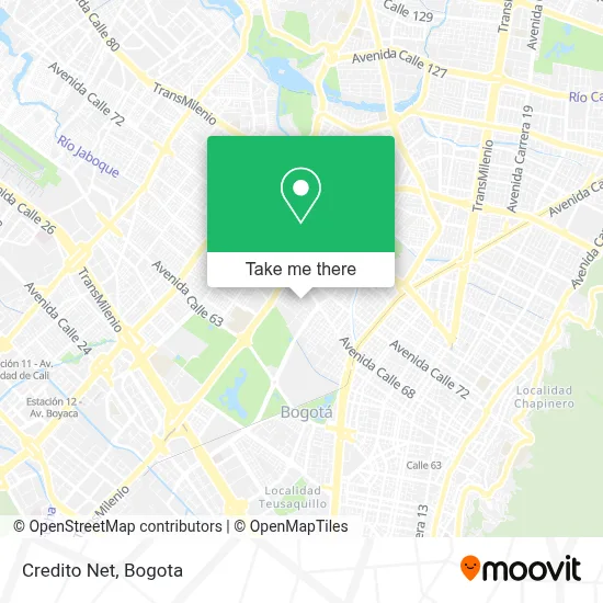 Credito Net map