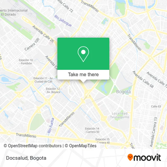 Docsalud map