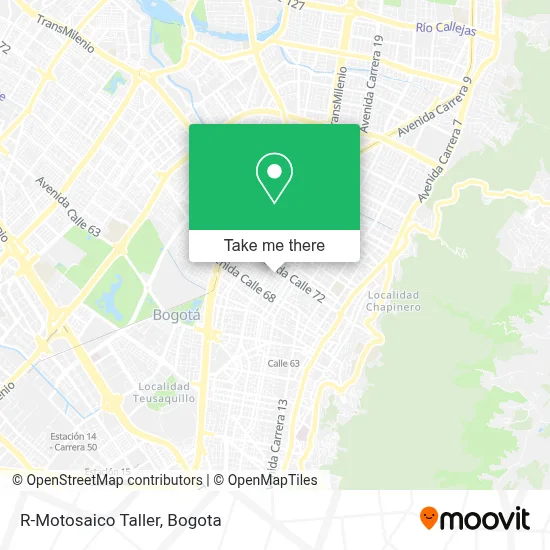 R-Motosaico Taller map