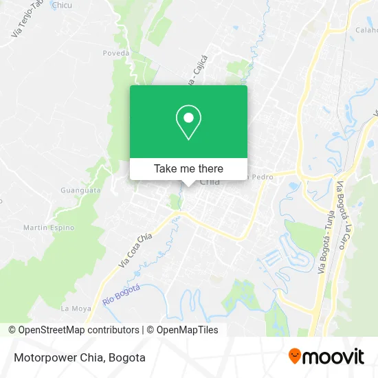 Motorpower Chia map