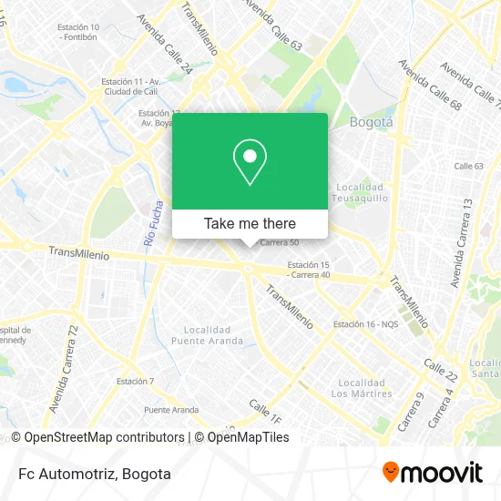Fc Automotriz map