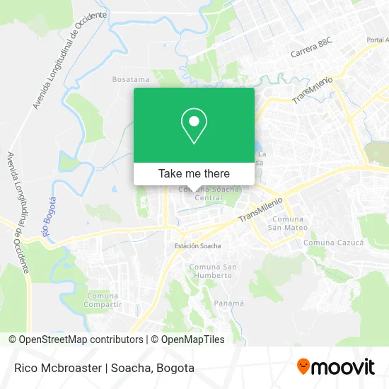 Rico Mcbroaster | Soacha map