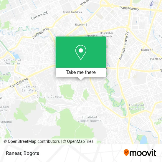 Ranear map