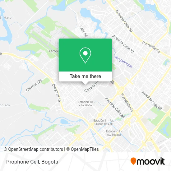 Prophone Cell map