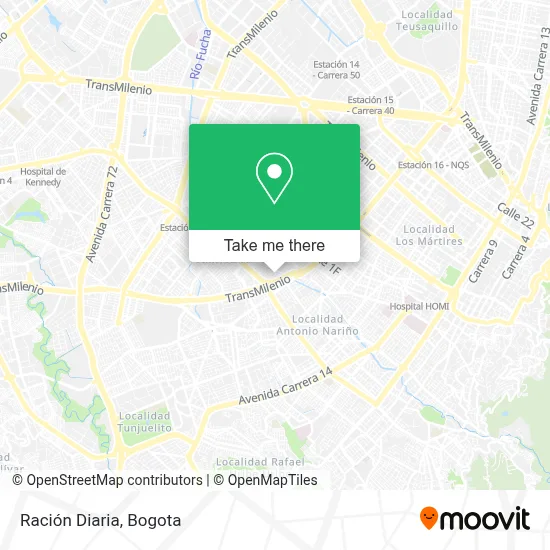 Ración Diaria map