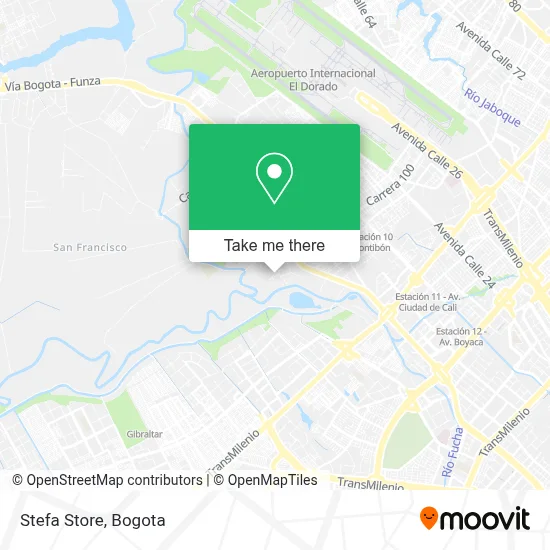 Stefa Store map
