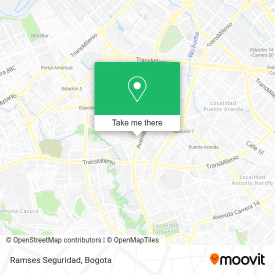 Ramses Seguridad map