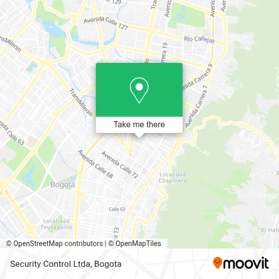 Security Control Ltda map