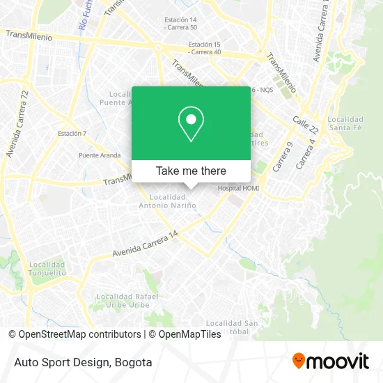 Auto Sport Design map