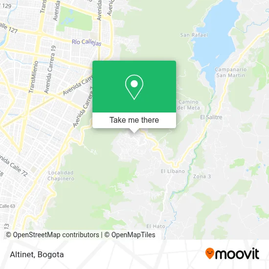 Altinet map