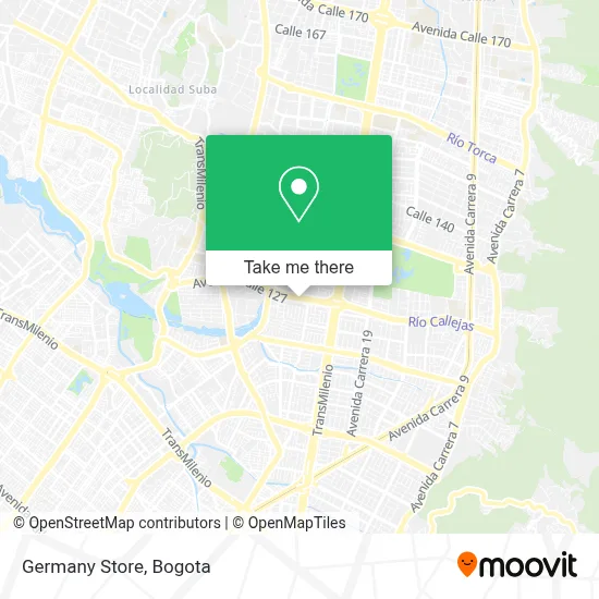 Germany Store map