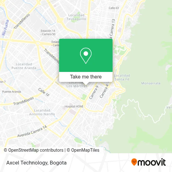 Axcel Technology map