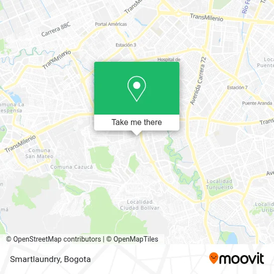 Smartlaundry map