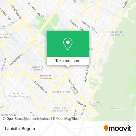 Labicita map