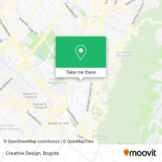 Creative Design map