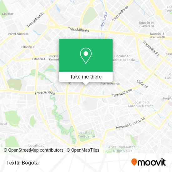 Textti map