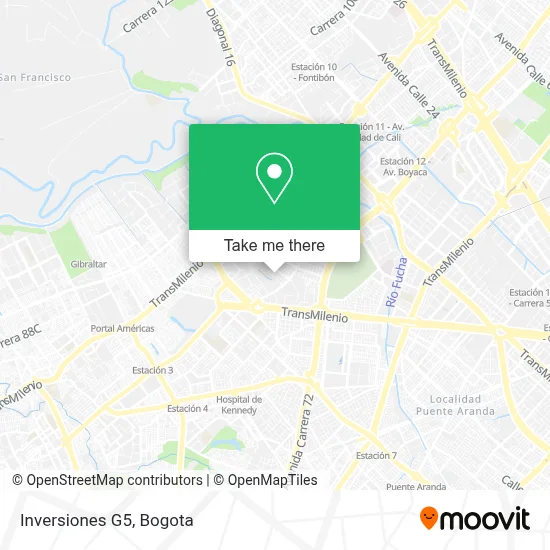 Inversiones G5 map