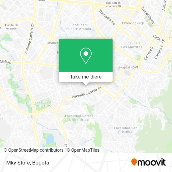 Mky Store map