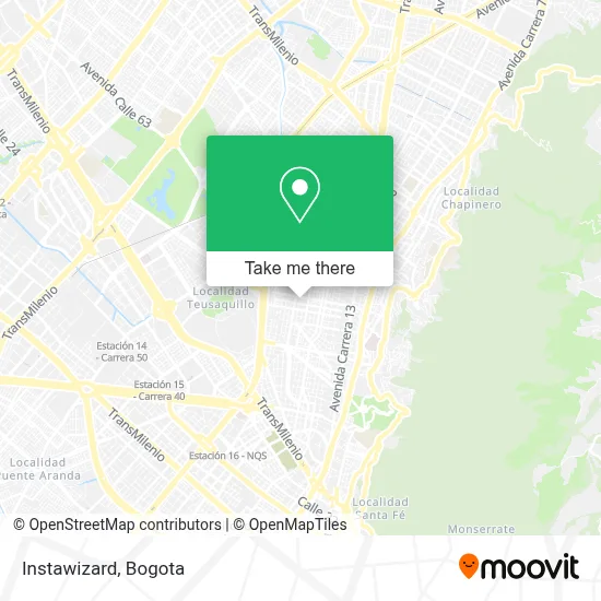 Instawizard map