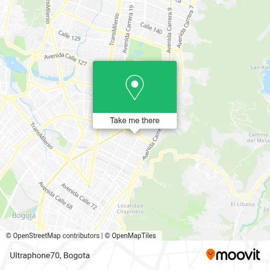 Ultraphone70 map