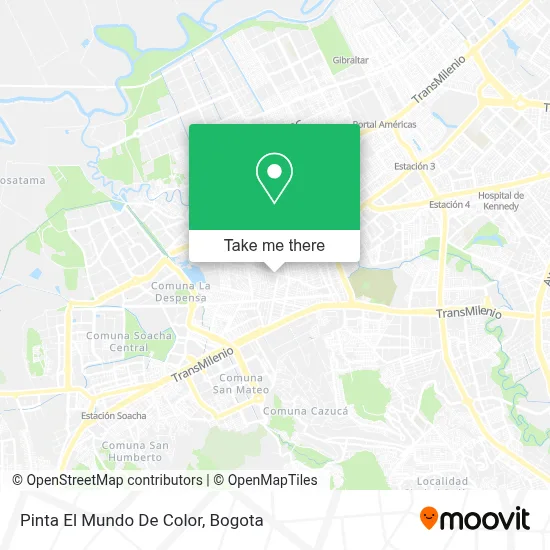 Pinta El Mundo De Color map