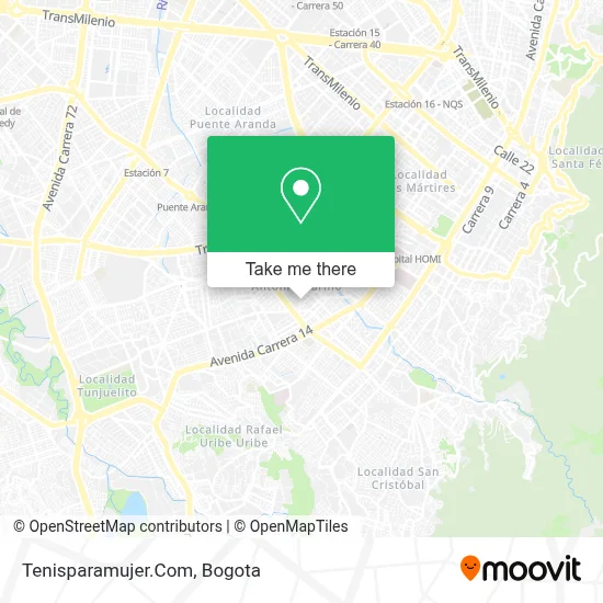 Tenisparamujer.Com map
