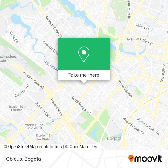 Qbicus map