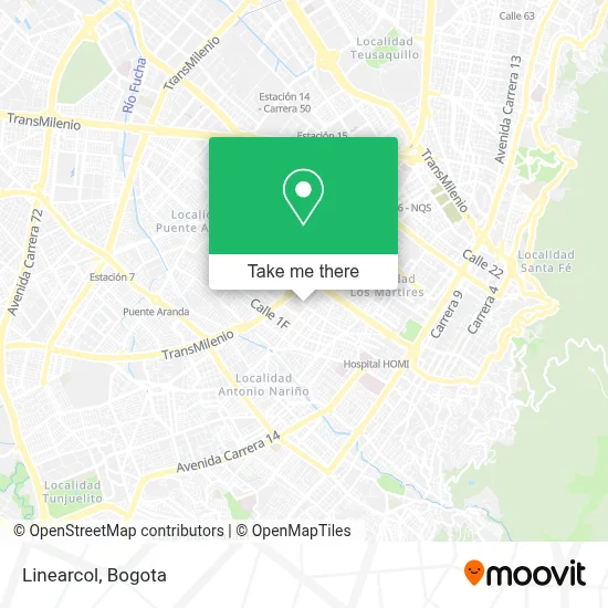 Linearcol map