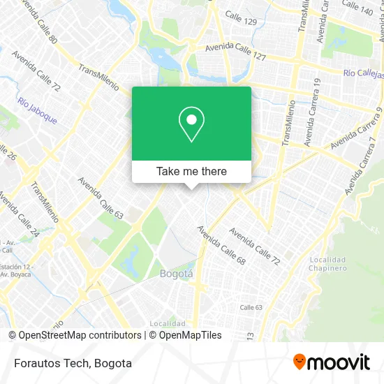 Forautos Tech map