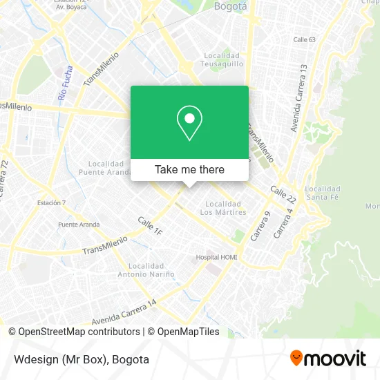 Wdesign (Mr Box) map