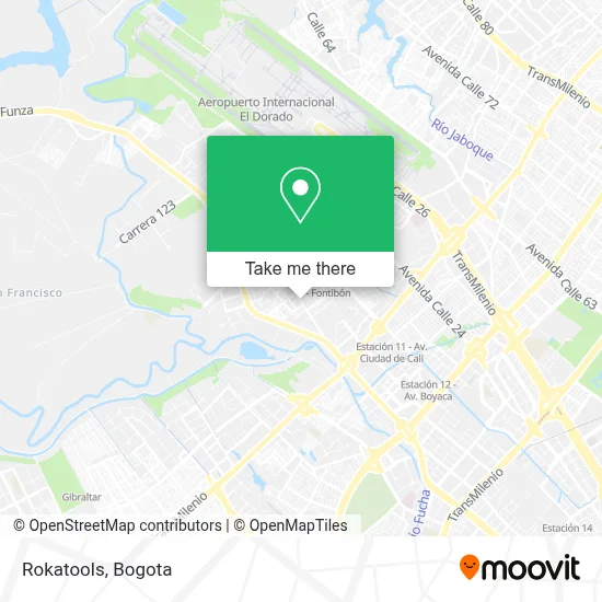 Rokatools map