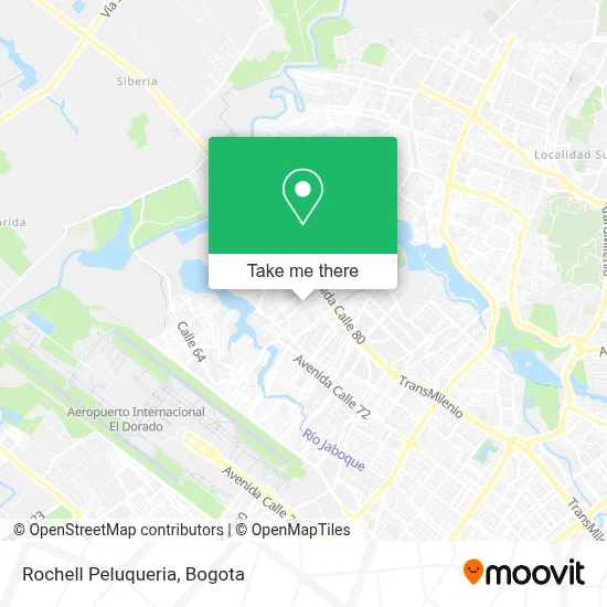 Rochell Peluqueria map