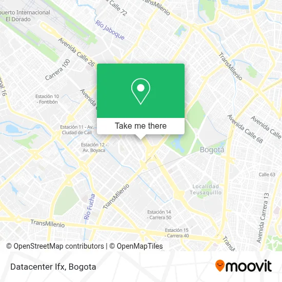 Datacenter Ifx map