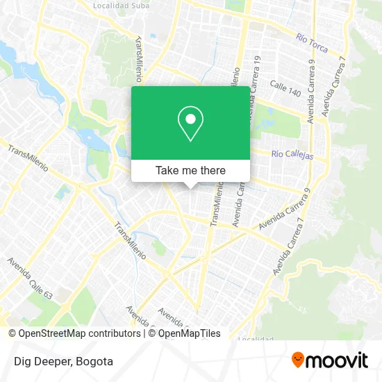Dig Deeper map